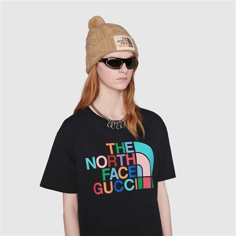 gucci t shirt north face|north face gucci hat price.